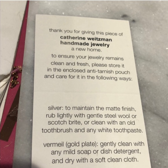 Catherine Weitzman Floating Crystal Oval Ring-sz 7 or 8-Boutique - Picture 4 of 5